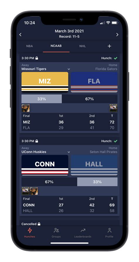 nba pick em app|Hunch .